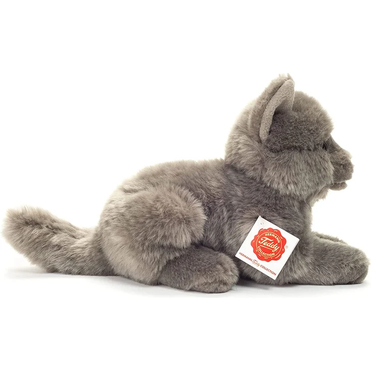 Teddy Hermann KARTAEUSER Katze LIEGEND 20CM – Bild 3