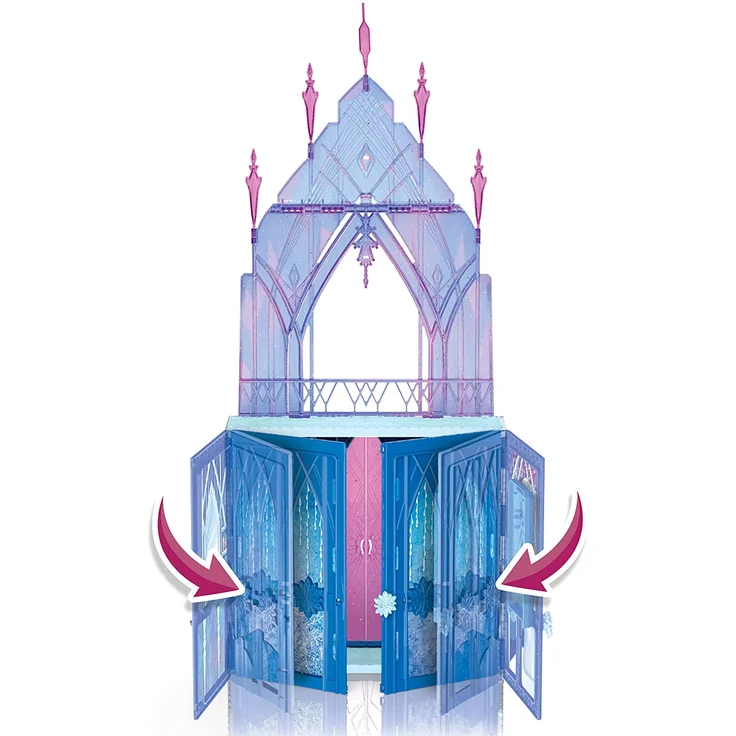 Disney Die Eiskönigin 2 Elsas Eispalast für unterwegs, Schloss-Spielset für Kinder ab 3 Jahren - Preisvergleich – Bild 7