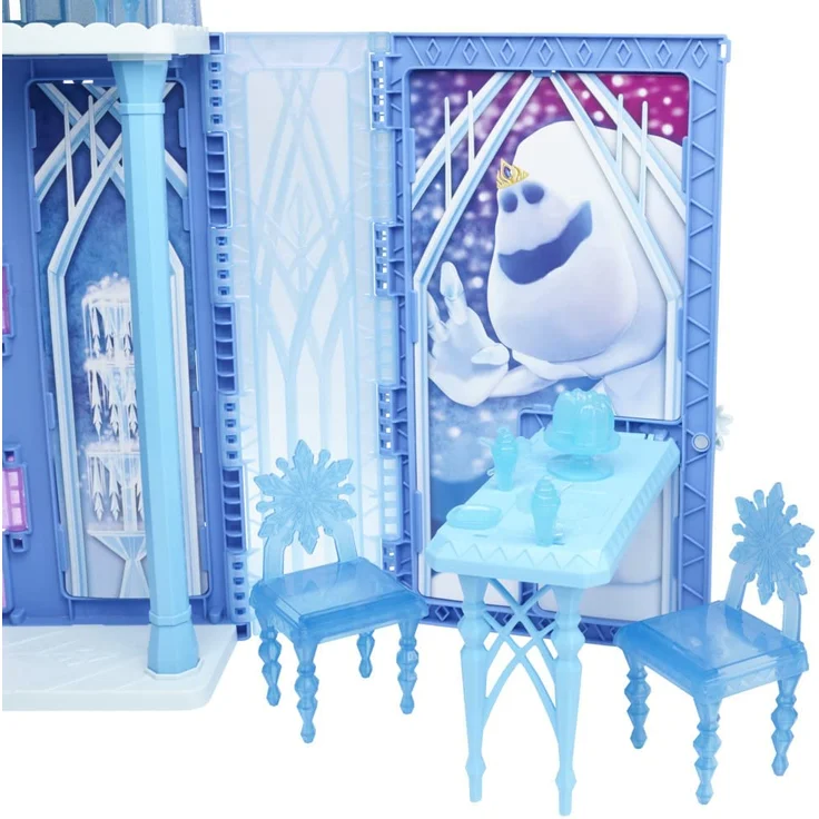 Disney Die Eiskönigin 2 Elsas Eispalast für unterwegs, Schloss-Spielset für Kinder ab 3 Jahren - Preisvergleich – Bild 5