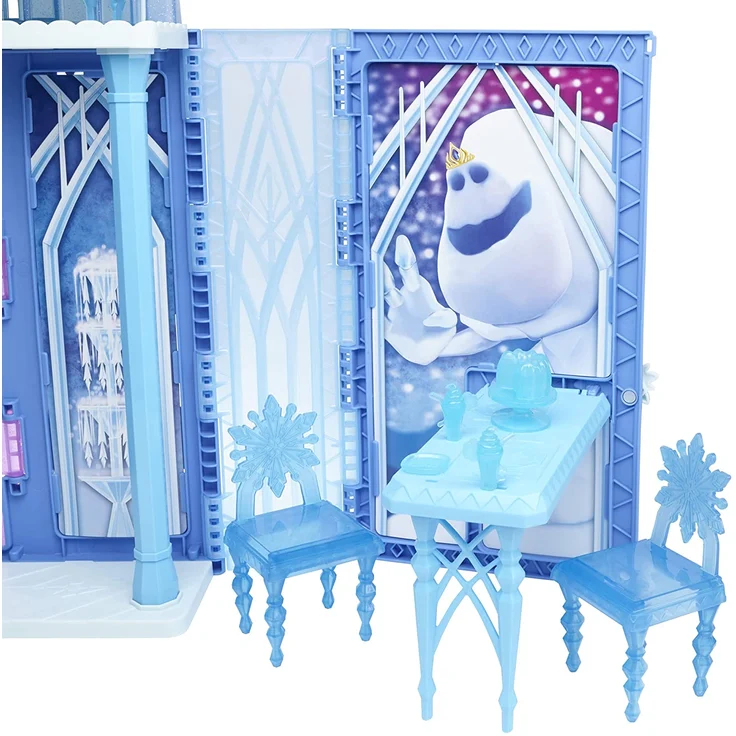 Disney Die Eiskönigin 2 Elsas Eispalast für unterwegs, Schloss-Spielset für Kinder ab 3 Jahren - Preisvergleich – Bild 8