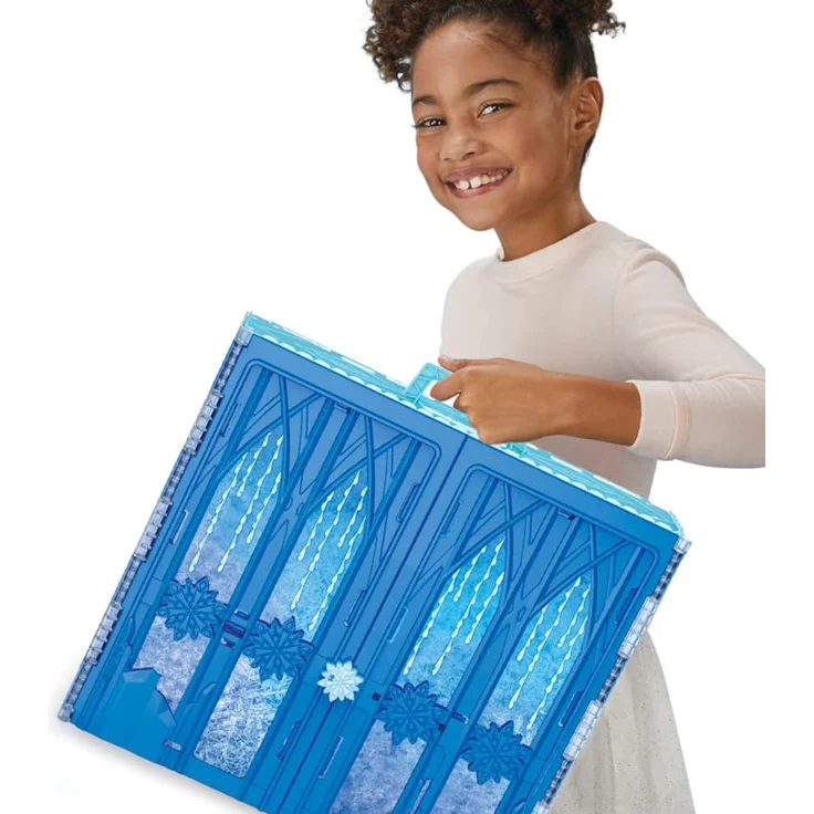 Disney Die Eiskönigin 2 Elsas Eispalast für unterwegs, Schloss-Spielset für Kinder ab 3 Jahren - Preisvergleich – Bild 6