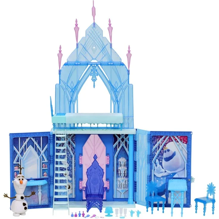 Disney Die Eiskönigin 2 Elsas Eispalast für unterwegs, Schloss-Spielset für Kinder ab 3 Jahren - Preisvergleich – Bild 1