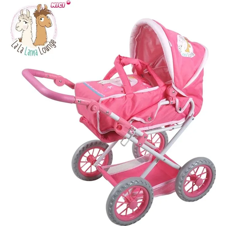 Knorrtoys 80251 - NICI LalaLama Lounge - Puppenwagen Ruby
