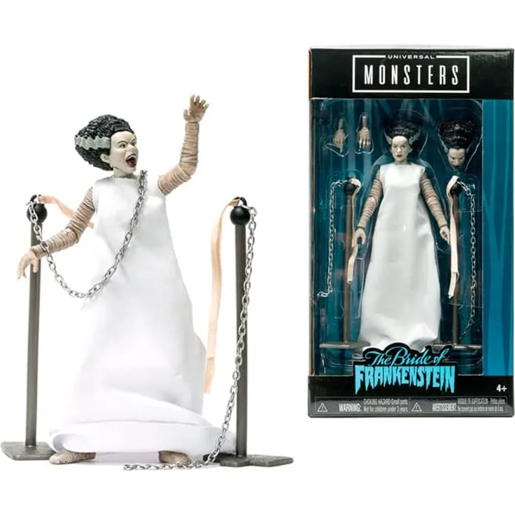 Jada 253251016 Monsters Bride of Frankenstein 6" Figure