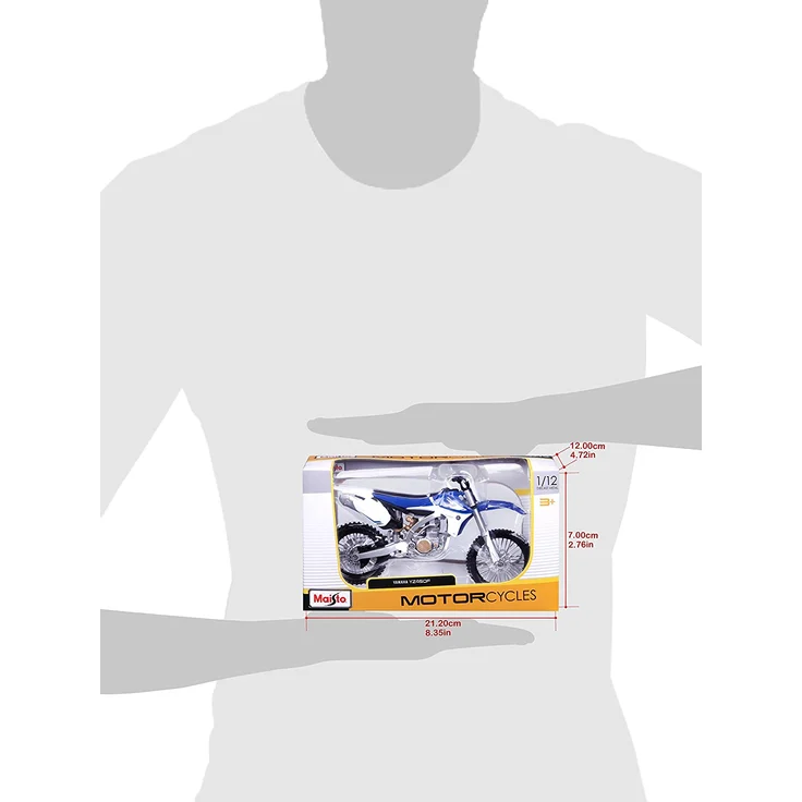 Maisto 1:12 Yamaha YZ450F WB blue - 5-13021 – Bild 6