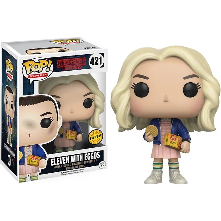 Funko 13318 Actionfigur Stranger Things: Eleven mit Eggos, sortiertes Modell – Bild 1