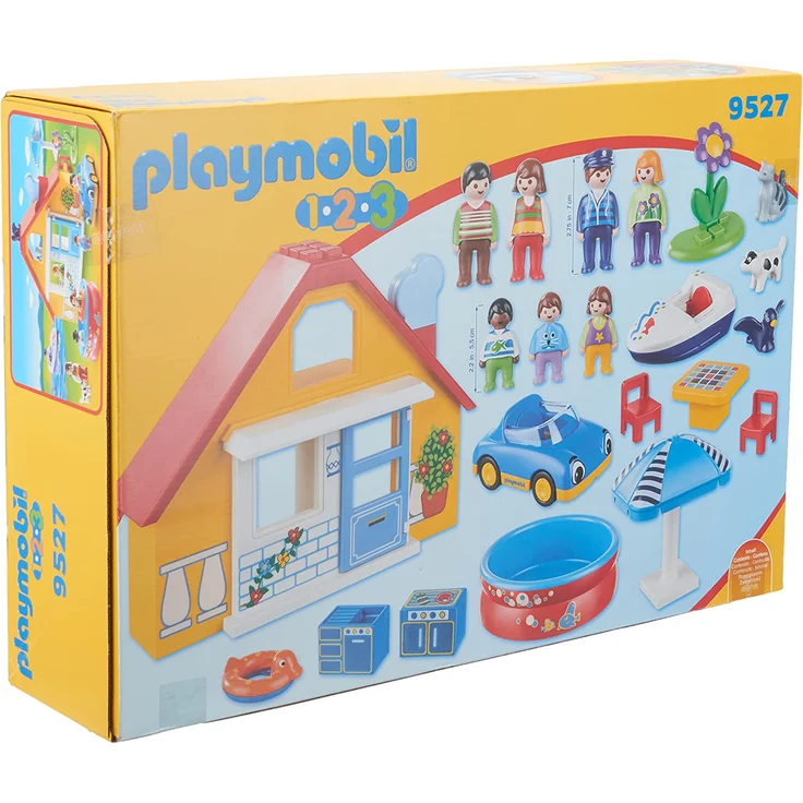 PLAYMOBIL Ferienhaus 9527, bunt – Bild 2
