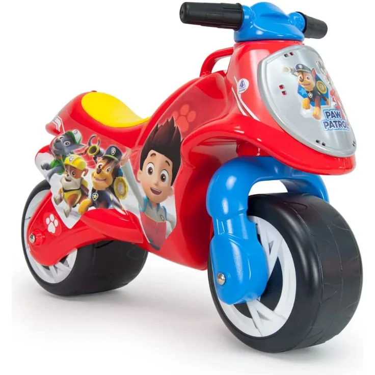 INJUSA 'Paw Patrol Kindermotorrad' Rutschrad, ab 1,5 Jahren, mit Tragegriff