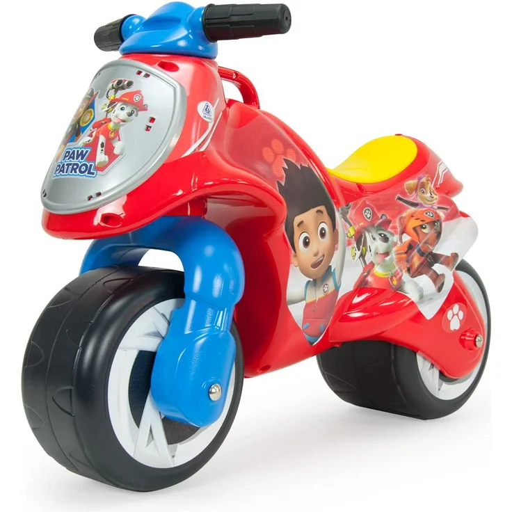 INJUSA 'Paw Patrol Kindermotorrad' Rutschrad, ab 1,5 Jahren, mit Tragegriff – Bild 2
