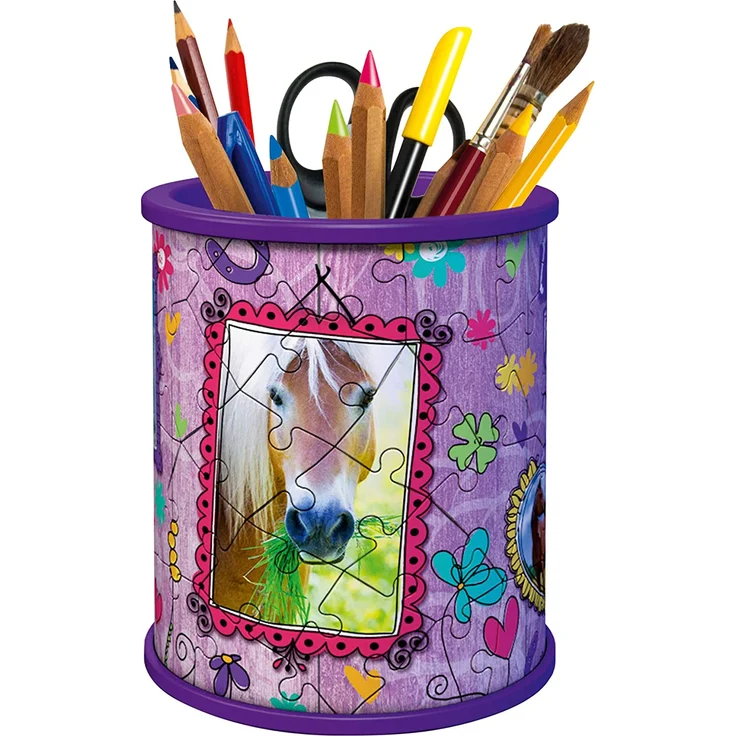 Ravensburger 11175 Utensilo Pferde Puzzle, Mehrfarbig – Bild 2