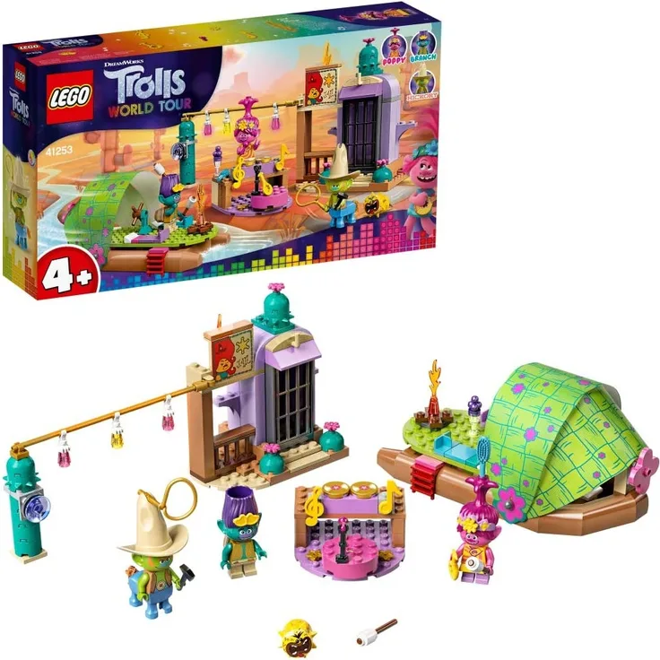 LEGO 41253 Trolls World Tour Floßabenteuer in Einsamshausen 4+