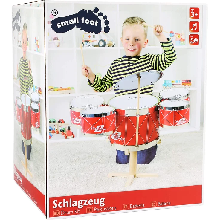 small foot 1910 Kinderschlagzeug Schlagzeug – Bild 5