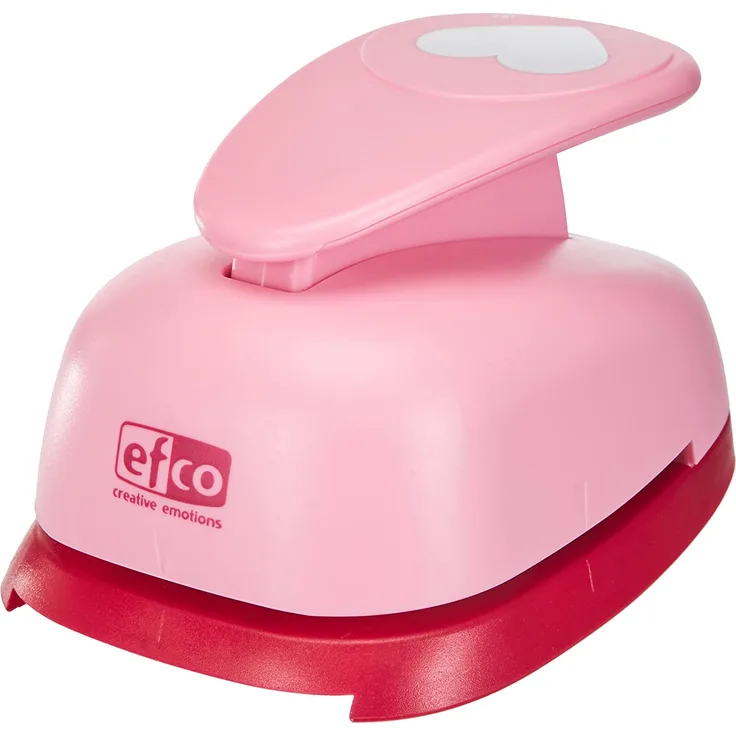 efco Stanzer 3XL, Herz Motivstanzer, Kern: Metall, Rosa - Preisvergleich