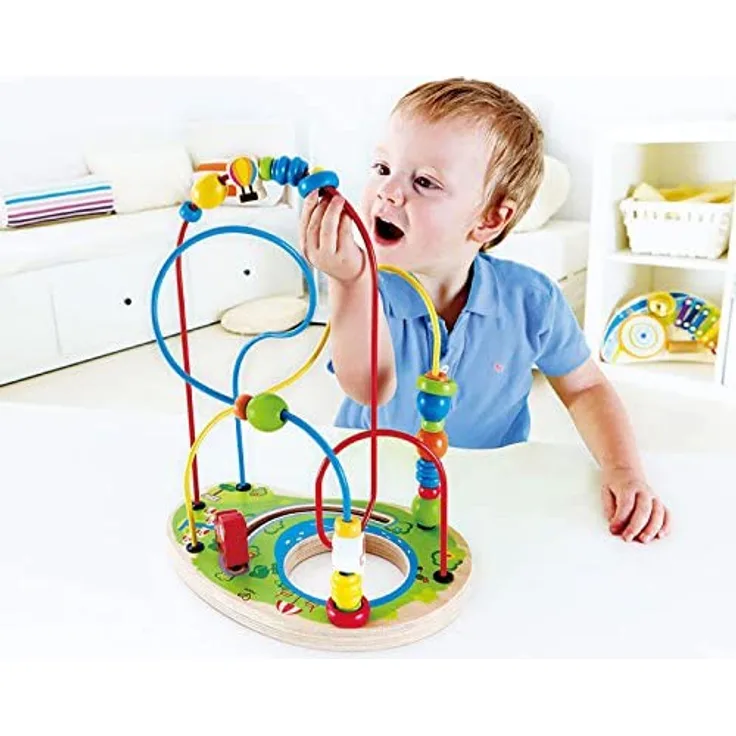 Hape E1811 - Ringelkunst, Motorikschleife