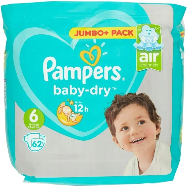 Pampers 81663652 Baby-Dry Pants windeln, weiß