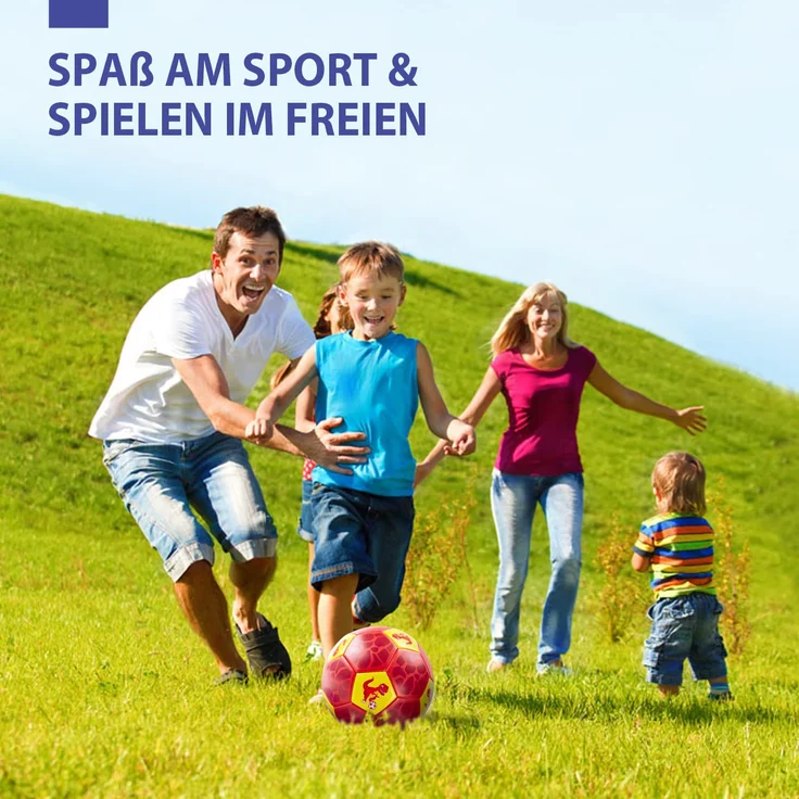 Fußball Spielzeug Mit Ballpumpe und Netz, Kinder Fußball Ball für das Training Drinnen Draußen, Fußball Größe 3 Dinosaurier Geschenke Spielzeug für 2 3 4 5 6 7 8 Jahre alt Kinder Junge Mädchen – Bild 5