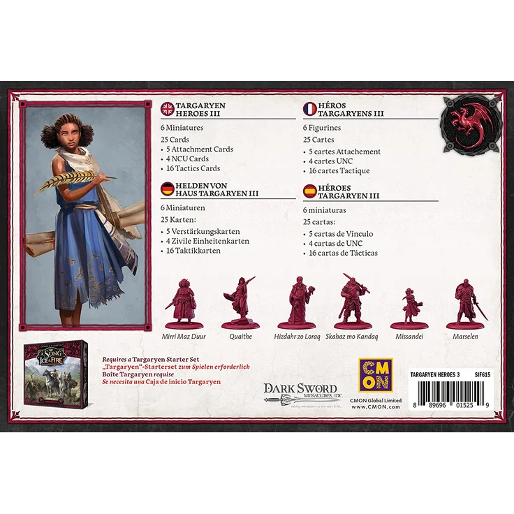 Song of Ice & Fire - Targaryen Heroes 3 (Helden von Haus Targaryen III) – Bild 3