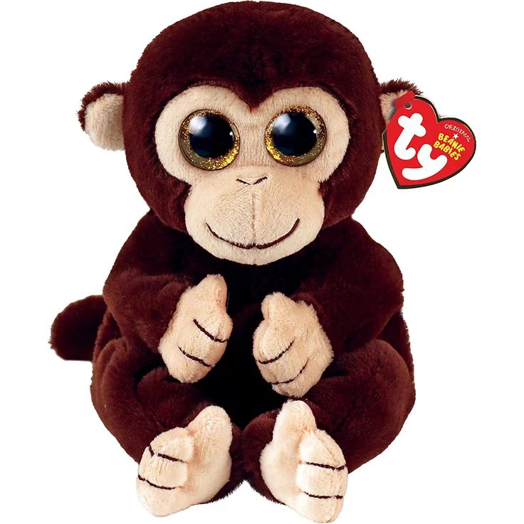 TY Beanie Babies, "Matteo", Affe, ca. 15cm