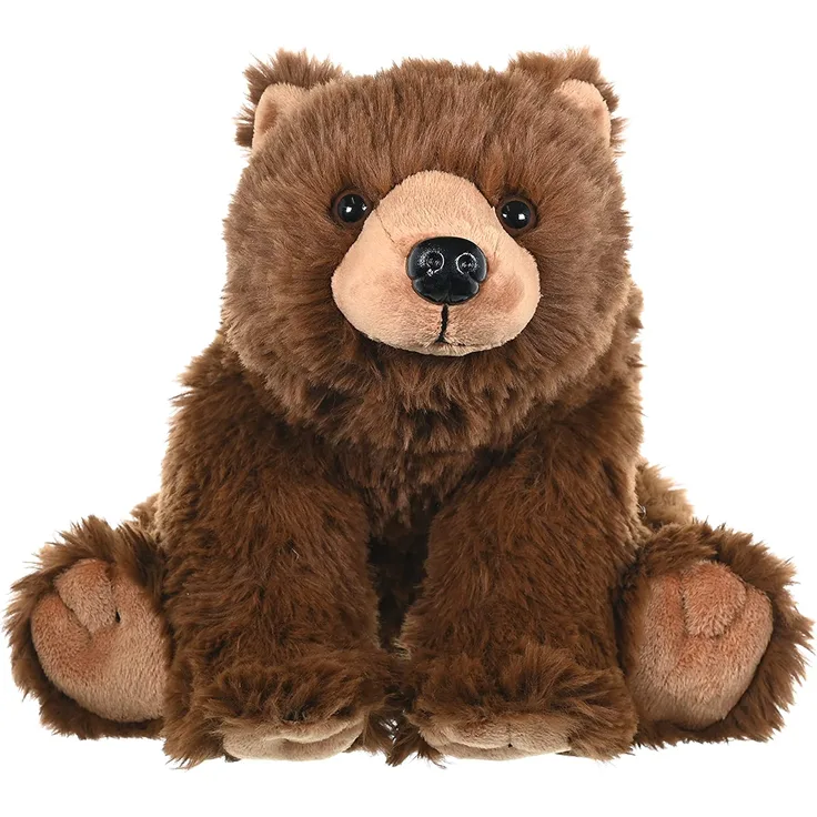 Wild Republic 10924 Plüsch Braunbär, Cuddlekins Kuscheltier, Plüschtier, 30cm