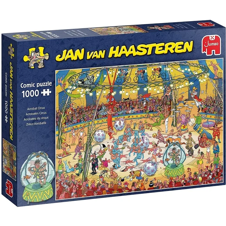 puzzlespiel Jan van Haasteren Acrobaten Circus 1000 Teile