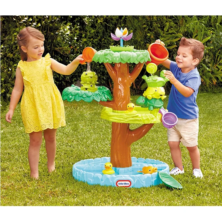 little tikes 651342M Magic Flower Wassertisch - Spielset für Kinder - Sicher und tragbar - Fördert kreatives Spielen – Bild 2