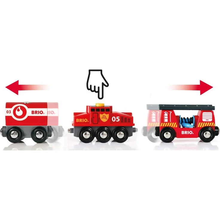 BRIO Bahn 33844 - Feuerwehr-Löschzug - Preisvergleich – Bild 9