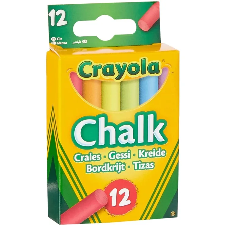 Crayola 12 coloured chalk 12 Stück(e) Multi 12 Farben