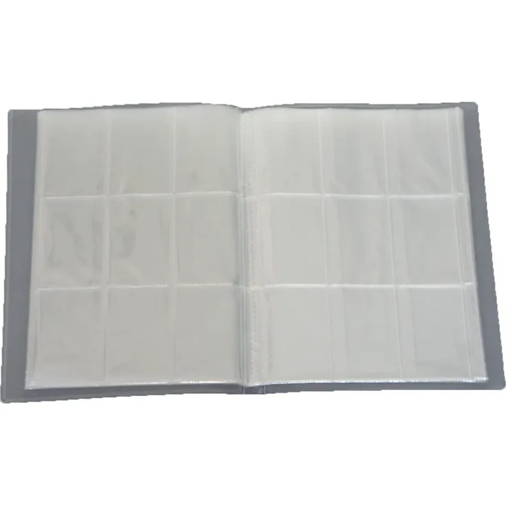 Leere Sammelmappe - 24 Seiten (432 Karten) - Ideal für Sammel Bilder/Karten - Farbe Neutral