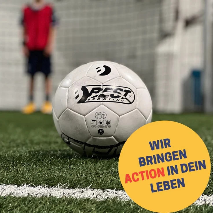 Best Sporting PVC-Ball FUN 22cm Fußball verschiedene Farben weiß – Bild 3