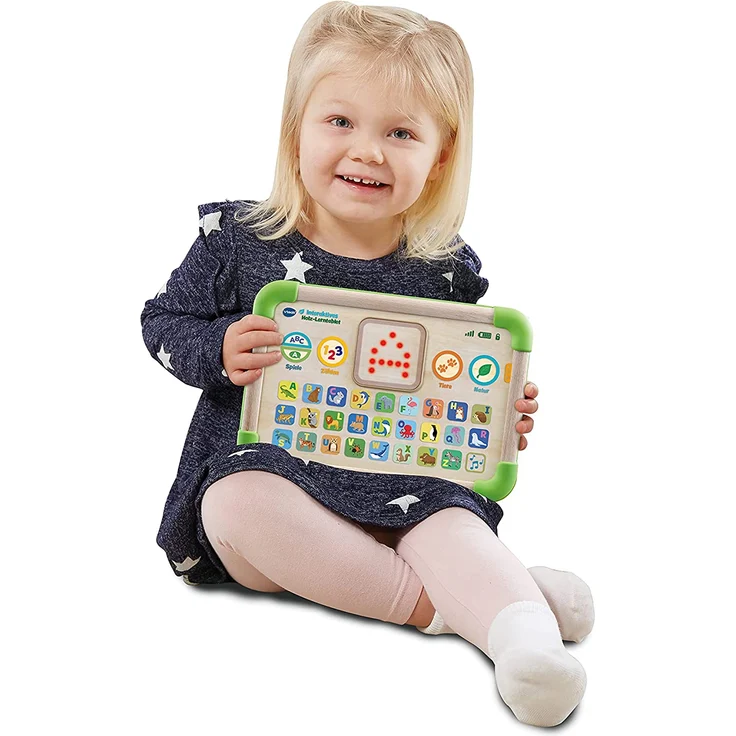 VTech - Interaktives Holz-Lerntablet – Bild 6