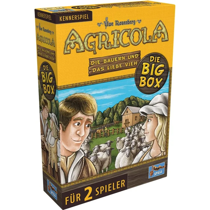 Agricola Die Bauern und das liebe Vieh Bigbox (Hauptspiel + 2 Erweiterungen) – Bild 1