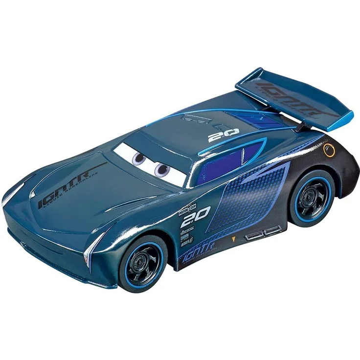 Carrera schienenset Cars - Power Duell 240 cm hellblau – Bild 4