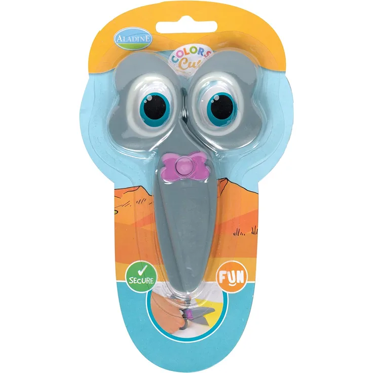 Aladine 3042017 Kinder Schere (grau)