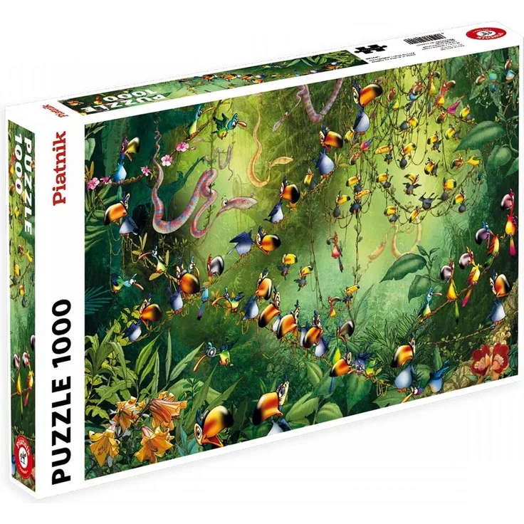 Piatnik 5491" Tukan im Dschungel Puzzle