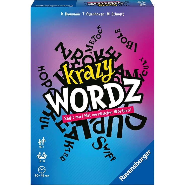Ravenyburger 'Krazy Wordz', ab 10 Jahren, 3-8 Spieler, 30-45 min Spielzeit – Bild 1