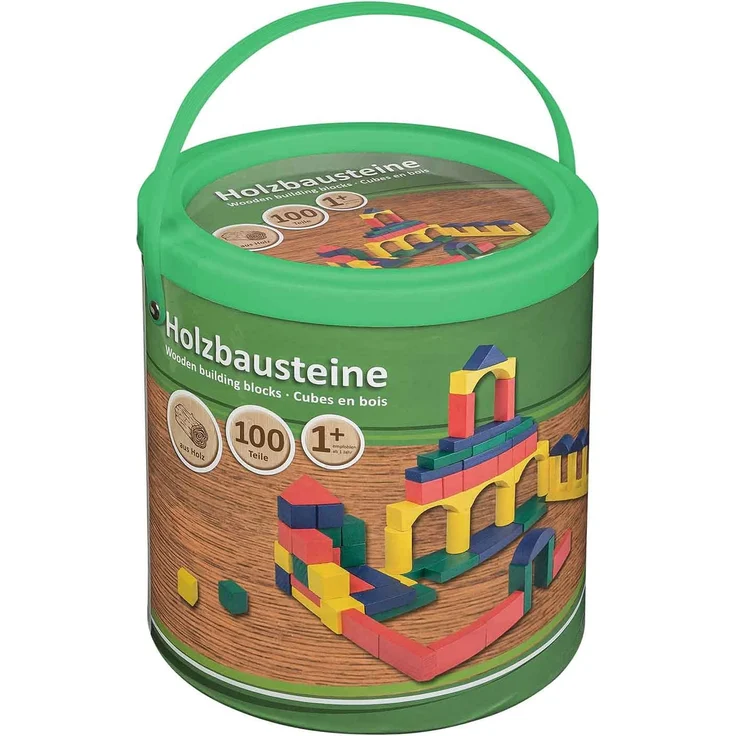Idena Holzbausteine 100 er – Bild 1