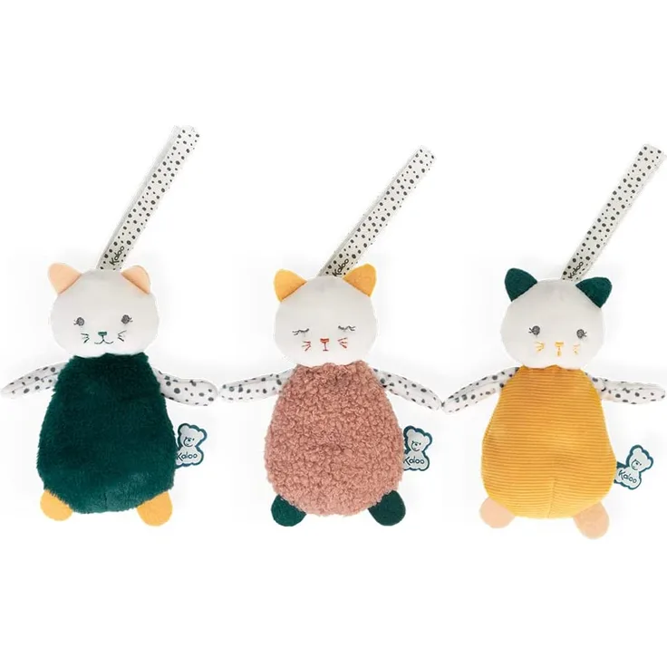 Kaloo Stimuli Sensorisches Kuscheltierset (3 Stück)