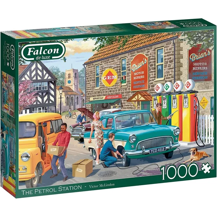 puzzle The Petrol Station 68 x 50 Karton 1000 Teile