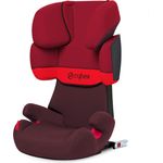 Cybex Silver Solution X-fix, Autositz Gruppe 2/3 (15-36 kg), Mit Isofix, Rumba Red