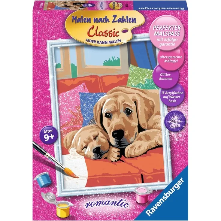 Ravensburger 282722 Malen nach Zahlen - Hundeliebe