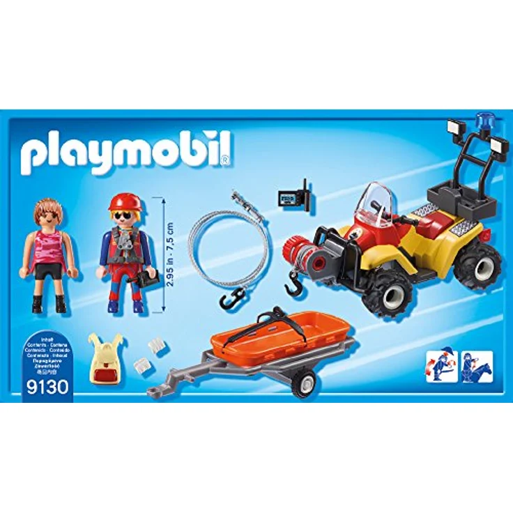 Playmobil 9130 - Bergretter-Quad – Bild 3