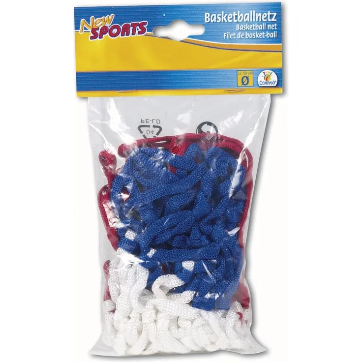 New Sports Basketball-Netz bunt, 45 cm