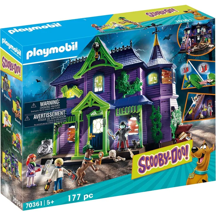 Playmobil 70361 - Scooby-Doo! - Abenteuer im Geisterhaus