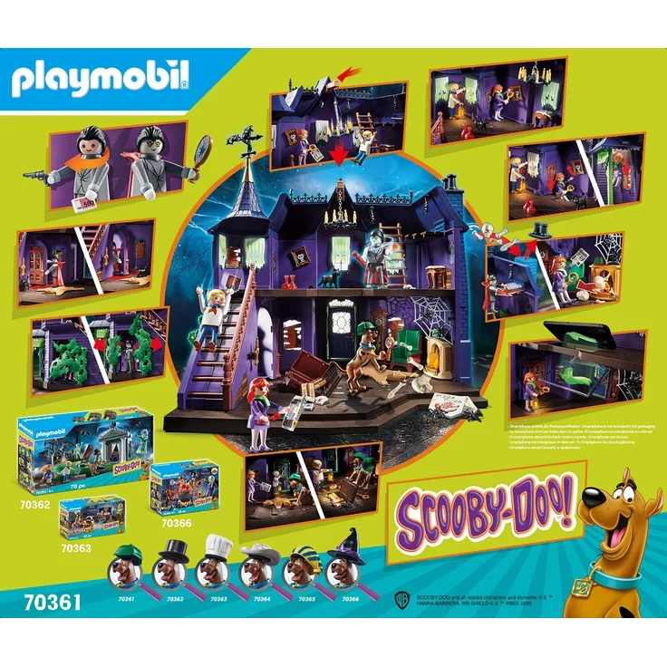 Playmobil 70361 - Scooby-Doo! - Abenteuer im Geisterhaus – Bild 3