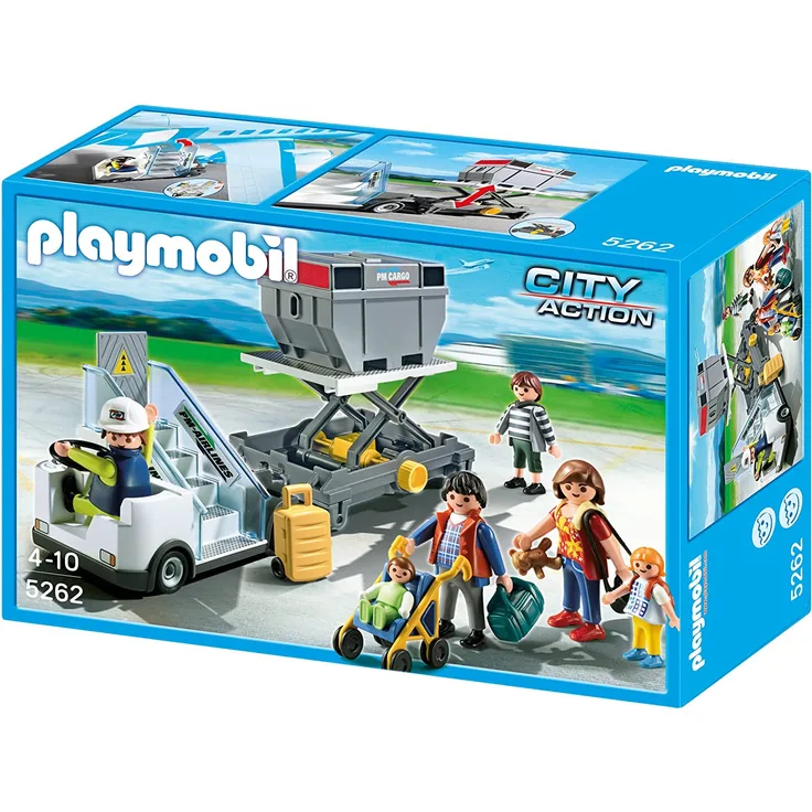 PLAYMOBIL - Gangway mit Cargo-Anhänger 5262