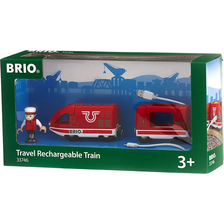 BRIO Bahn 33746 - Roter Akku-Reisezug - Preisvergleich – Bild 6