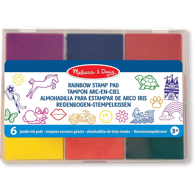 Melissa & Doug 11637 StempelkissenRegenbogen