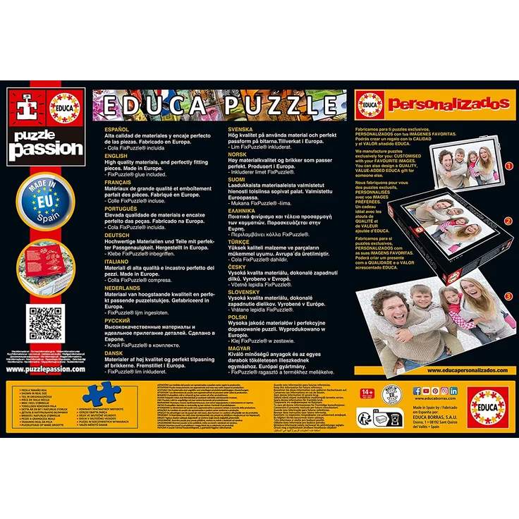 Educa Borras - Palast der blumen Puzzle, 1500 Teile (18004) – Bild 3