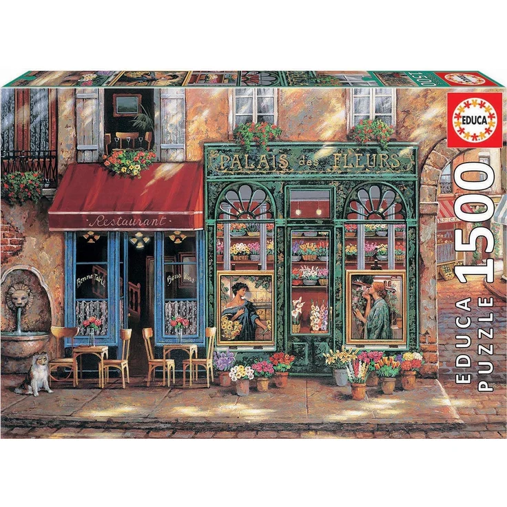 Educa Borras - Palast der blumen Puzzle, 1500 Teile (18004) – Bild 1