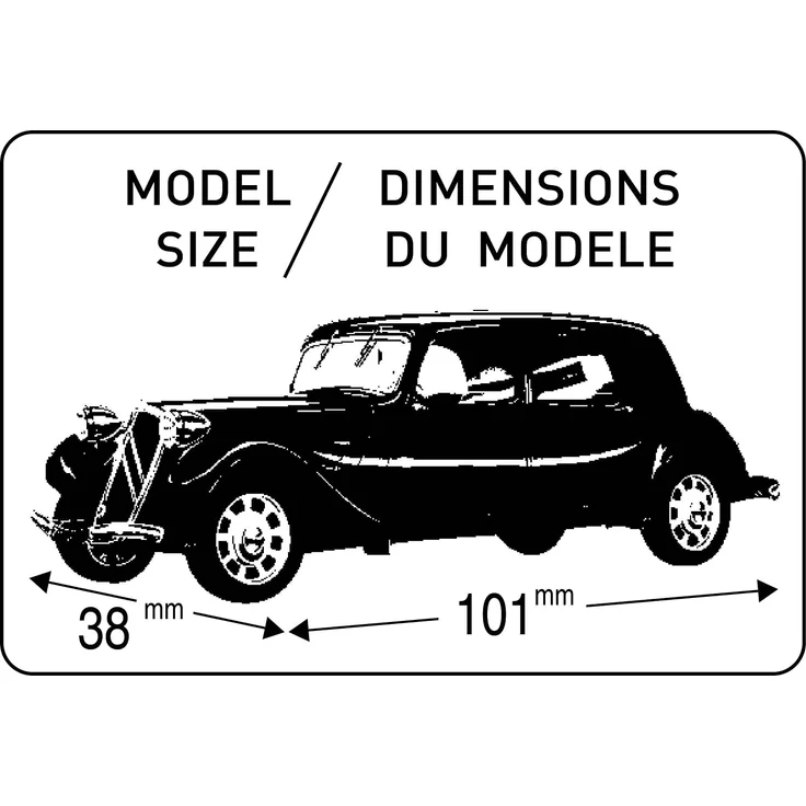 Heller 80159 Citroen 11 CV – Bild 2